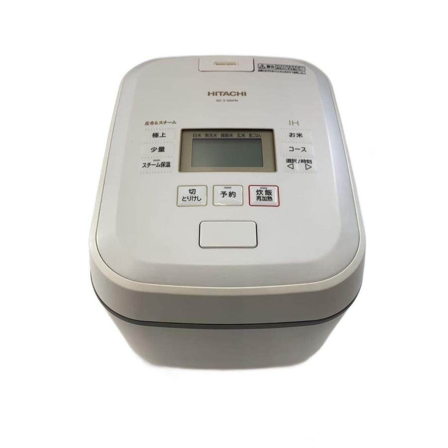 HITACHI◇炊飯器 ふっくら御膳 RZ-V100FM W : セカンドストリートYahoo 