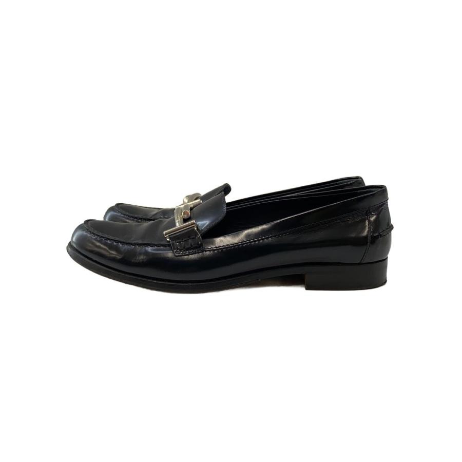 TOD'S◇ローファー/38/BLK/レザー : セカンドストリートYahoo!店