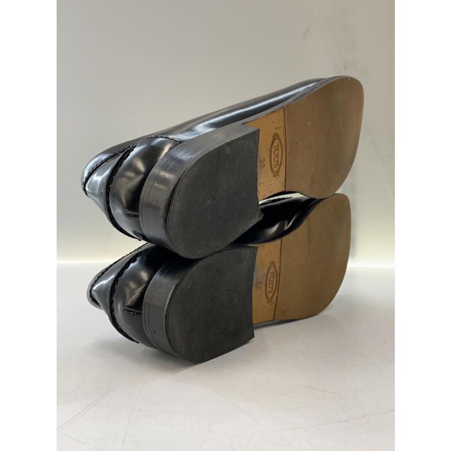 TOD'S◇ローファー/38/BLK/レザー : セカンドストリートYahoo!店