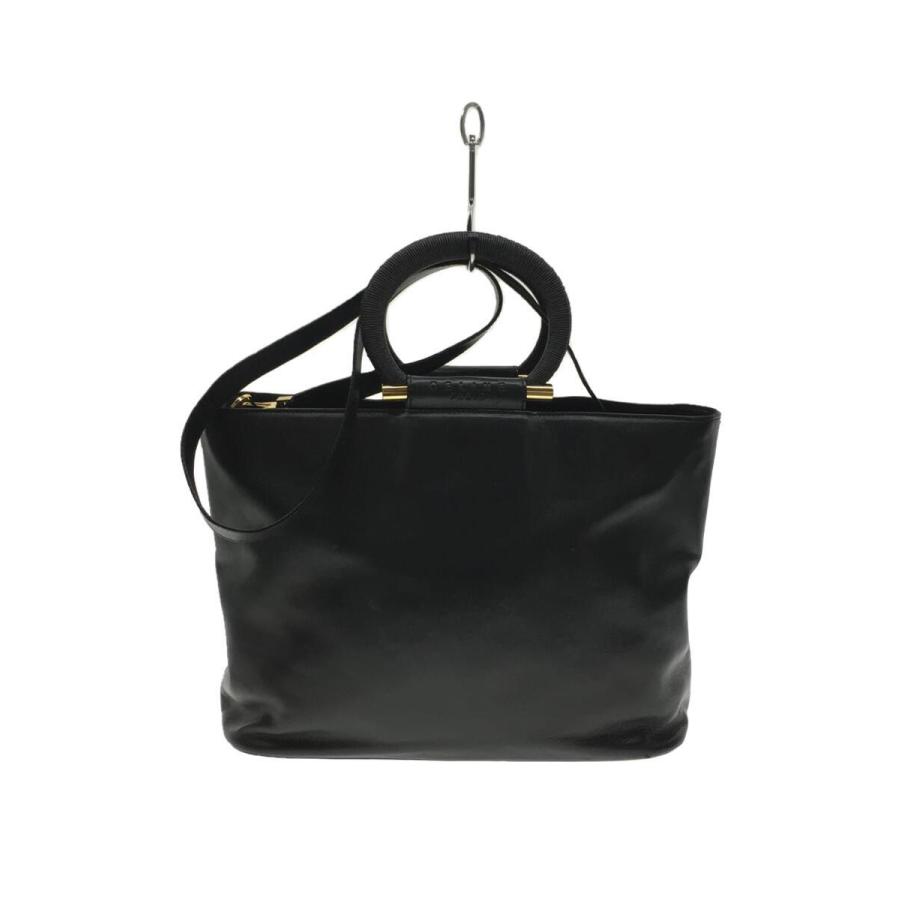 CELINE◇CELINE/セリーヌ/ショルダーバッグ/サークルハンドル/BLK 