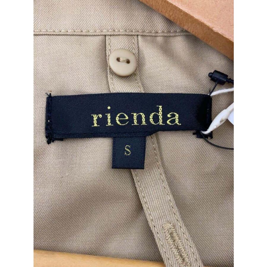 rienda◆rienda リエンダ/トレンチコート/S/ポリエステル/ベージュ/110CS130-0290｜ssol-shopping｜03