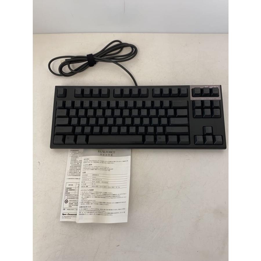 REALFORCE◇パソコン周辺機器/R2TLS-USV-BK : セカンド