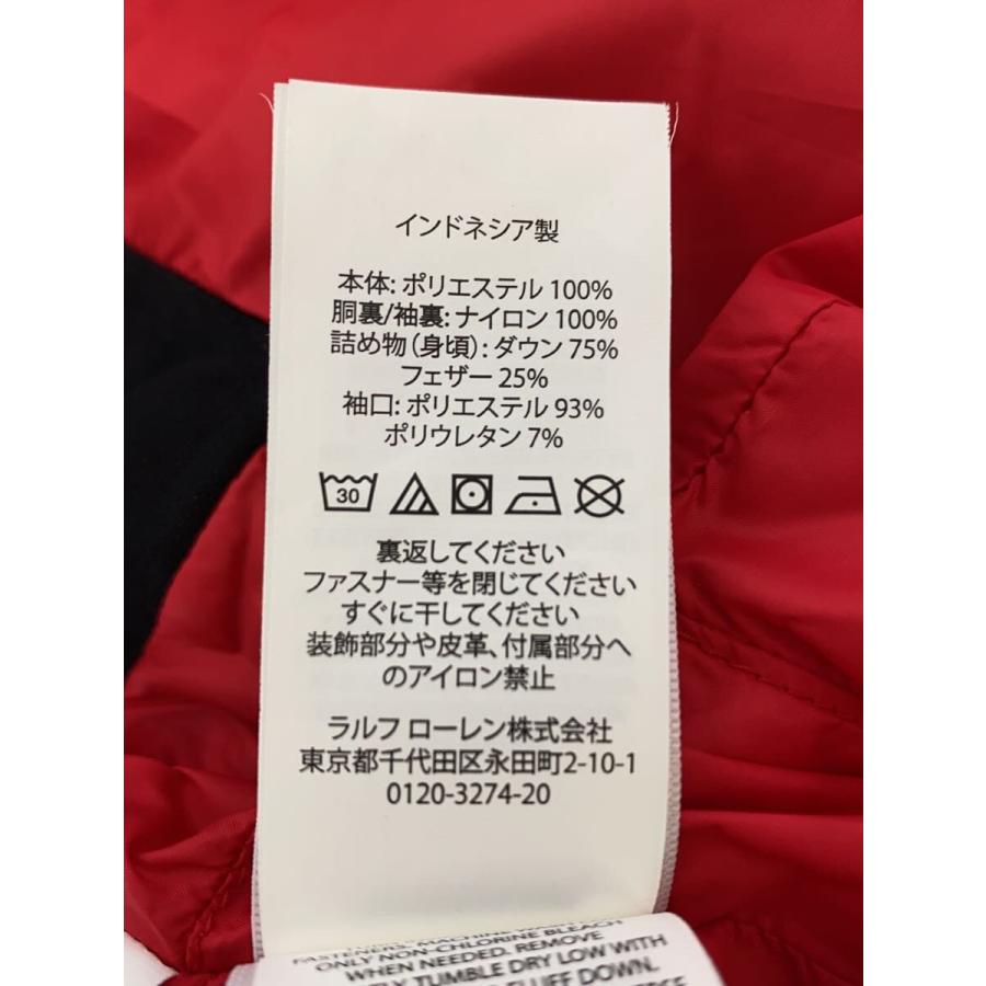 POLO RALPH LAUREN◇ダウンジャケット/XL/ナイロン/BLK/無地 POLO RALPH LAUREN◇ダウンジャケット/XL/ナイロン/BLK/無地
