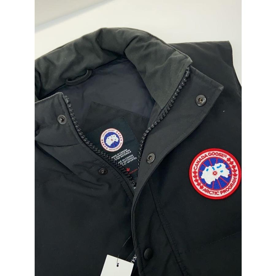 CANADA GOOSE◇ダウンベスト/S/ポリエステル/BLK/4151M : セカンド