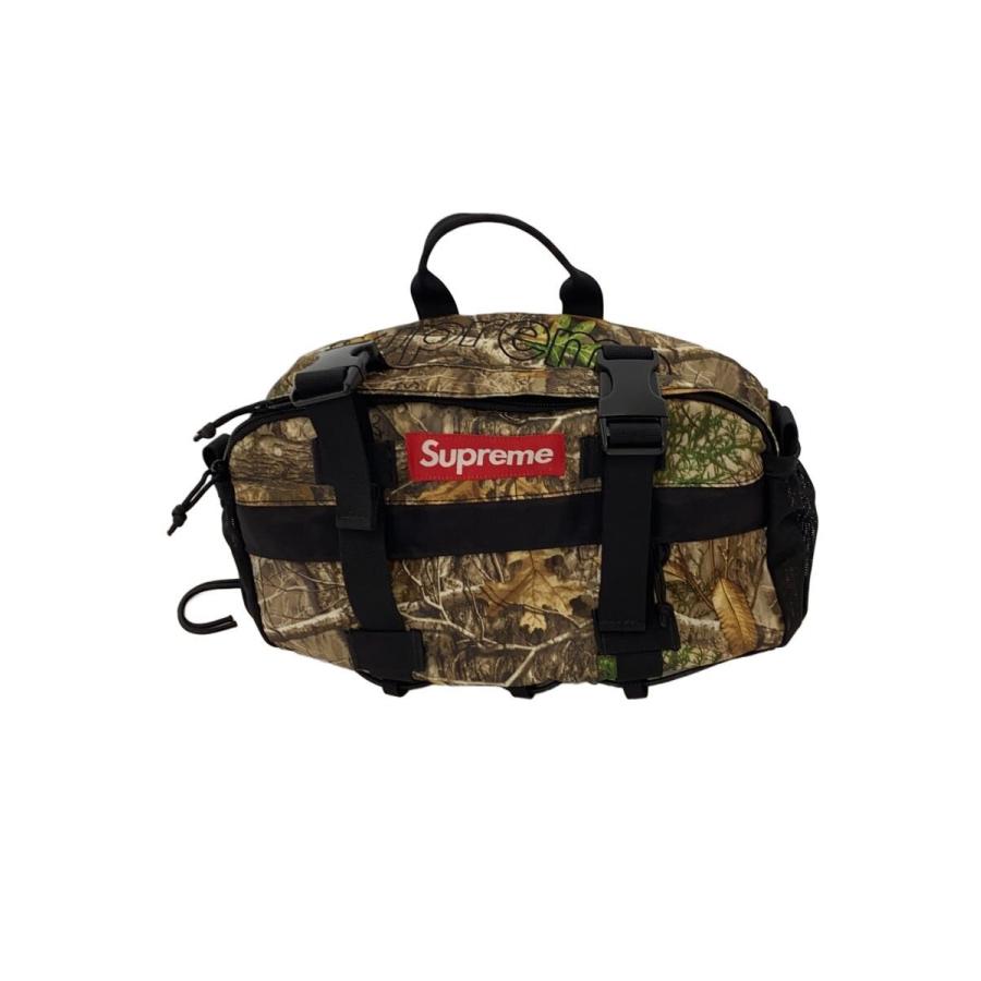 Supreme◇ウエストバッグ/ポリエステル/KHK/カモフラ : セカンド