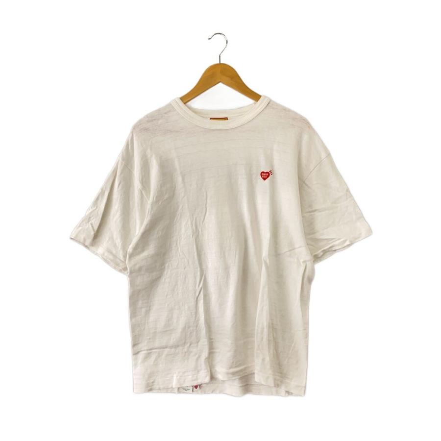 HUMAN MADE◇Tシャツ/XL/コットン/WHT : セカンドストリートYahoo!店