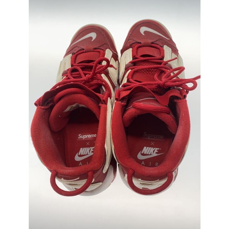 NIKE◇AIR MORE UPTEMPO/エアモアアップテンポ/レッド/902290-600/26.5