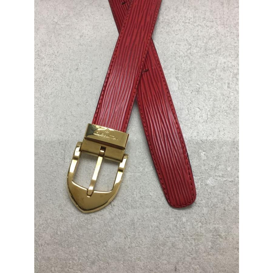 LOUIS VUITTON◇LOUIS VUITTON/ルイヴィトン/ベルト/エピ/カスティリア