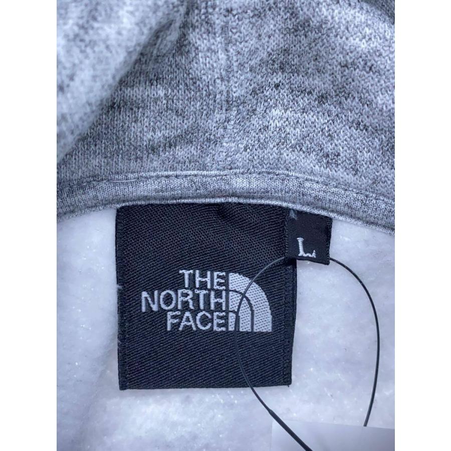 THE NORTH FACE◆SQUARE LOGO HOODIE_スクエア ロゴ フーディ/L/コットン/GRY｜ssol-shopping｜03
