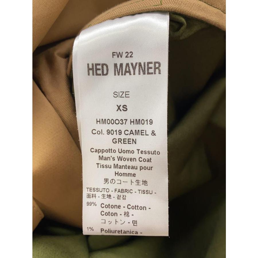 HED MAYNER◇HED MAYNER/ステンカラーコート/XS/コットン/CML HED MAYNER◇HED MAYNER/ステンカラーコート/XS/コットン/CML