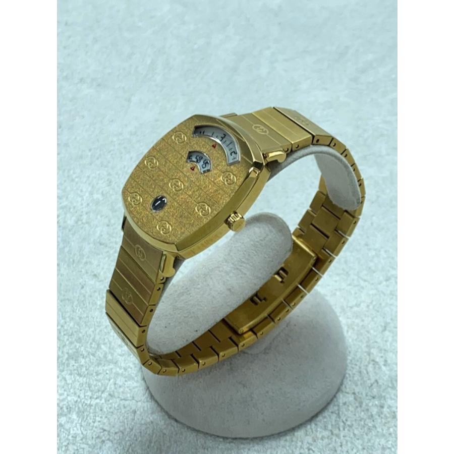 GUCCI◇クォーツ腕時計/アナログ/ステンレス/GLD/157.4GUCCI(グッチ