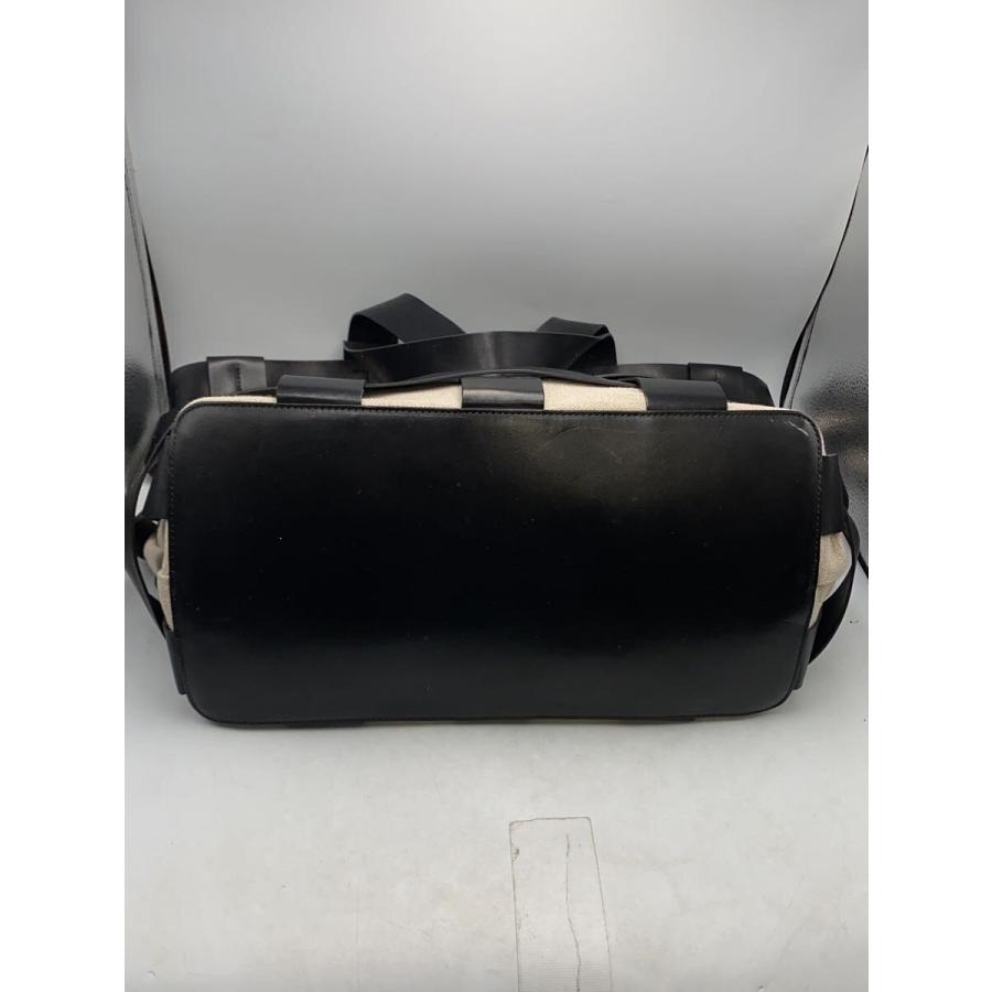 Acne Studios(Acne)◇トートバッグ/キャンバス/BLK/無地 : セカンド