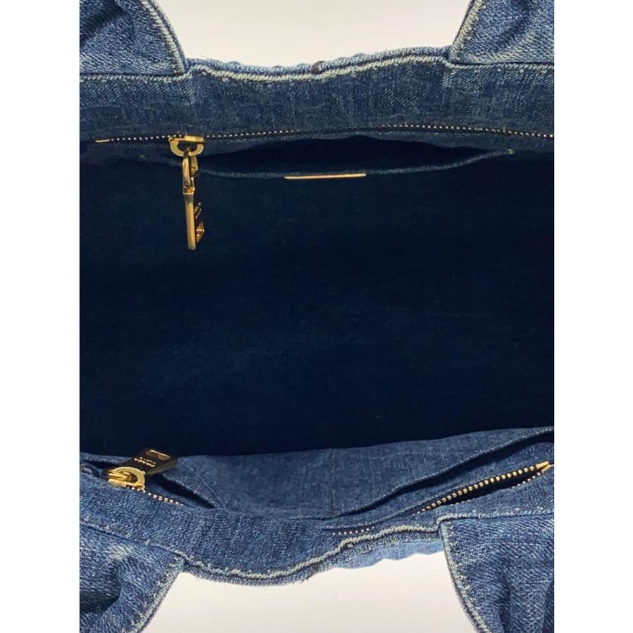 PRADA◇カナパ/トートバッグ/デニム/IDG/B1877B : 2320391937074 PRADA◇カナパ/トートバッグ/デニム/IDG/B1877B : 2320391937074