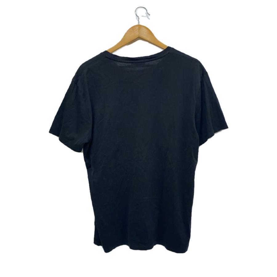 RAF SIMONS◇Tシャツ/XL/コットン/BLK/プリント/151-102A/15SS/SHARK 