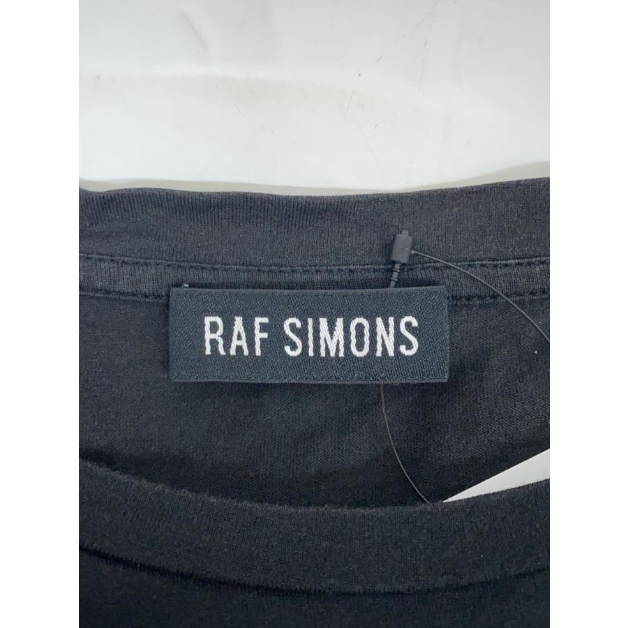 RAF SIMONS◇Tシャツ/XL/コットン/BLK/プリント/151-102A/15SS/SHARK 