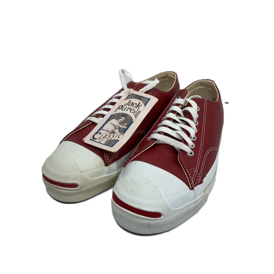 CONVERSE JACK PURCELL レザー　US8 USA製 Converse,90s,MADE IN USA,Jack Purcell,OX,RED,LEATHER,US8