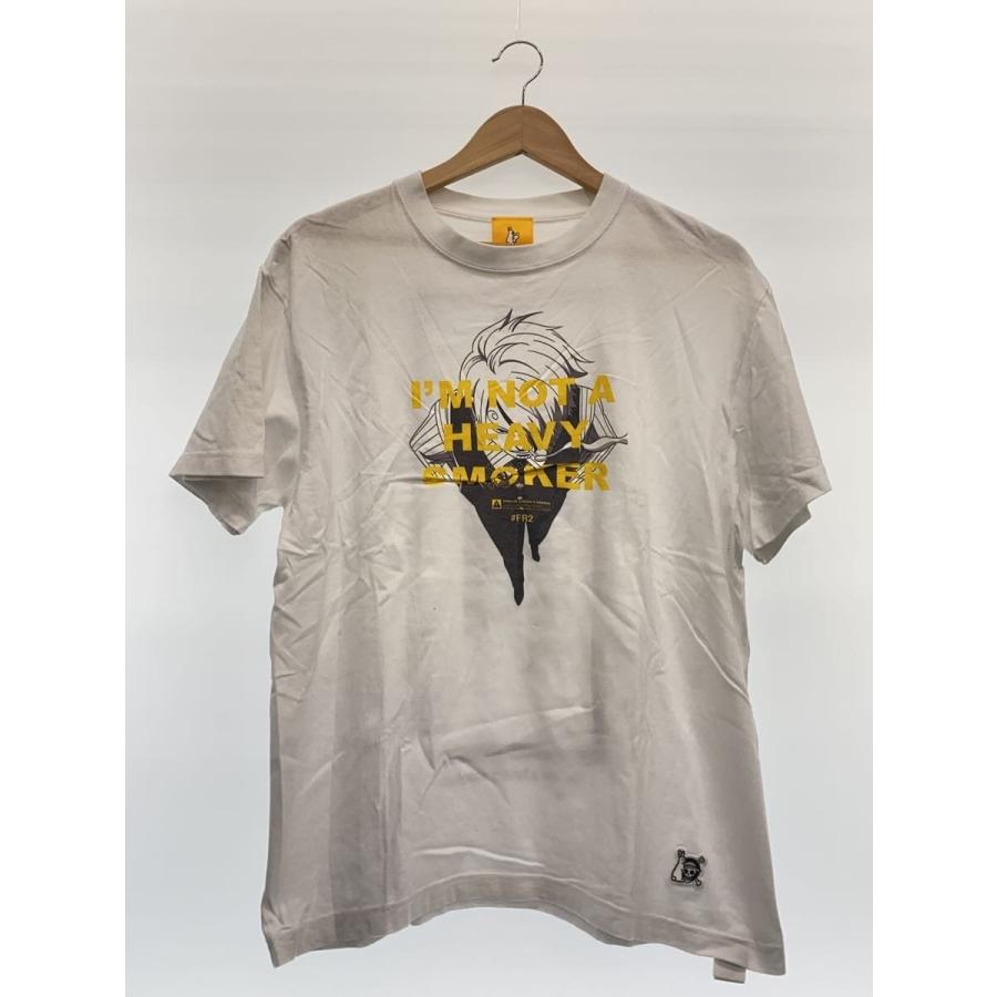 FR2◇Tシャツ/M/コットン/WHT/プリント/ワンピースコラボ/サンジ 