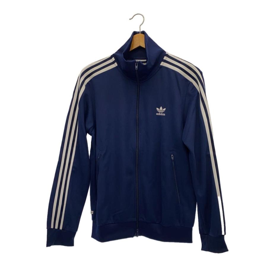 アディダス　ベッケンバウアー　トラックジャケット　ネイビー　紺白 ia4776 adidas◇ベッケンバウアー/ジャージ/XL/コットン/NVY/IA4776