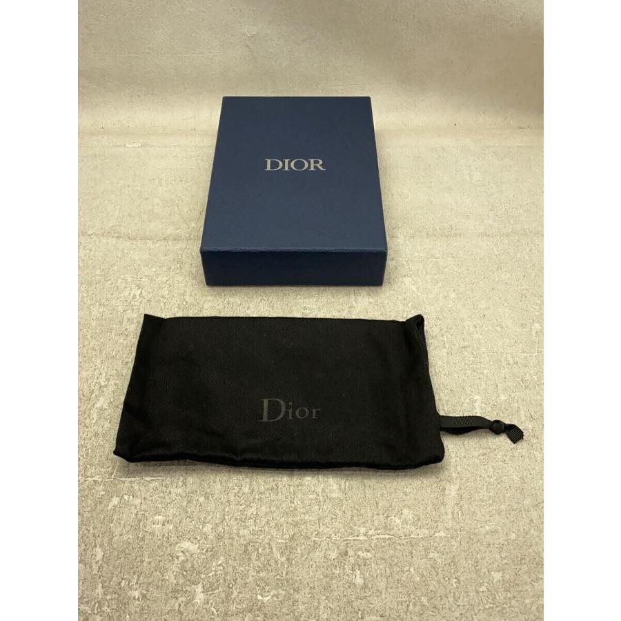 Christian Dior◇Dior Shawn Stussy/長財布/レザー/BLK/メンズ Christian Dior◇Dior Shawn Stussy/長財布/レザー/BLK/メンズ