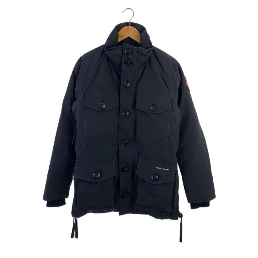 CANADA GOOSE◇LANGLEY/ダウンジャケット/XS/ポリエステル/BLK/3346JM 