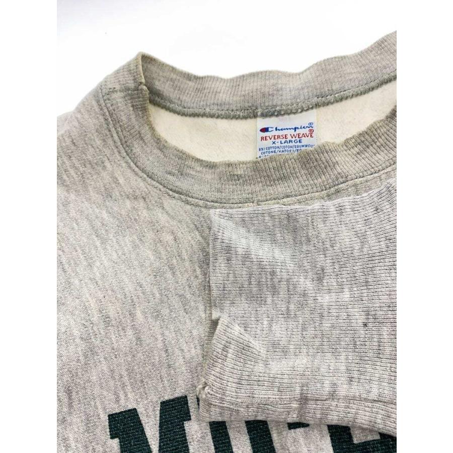 リバースウィーブ スウェット 90s usa製 刺繍タグ MICHIGAN Champion◇90s/刺繍タグ/REVERSE WEAVE/スウェット/MICHIGAN STATE