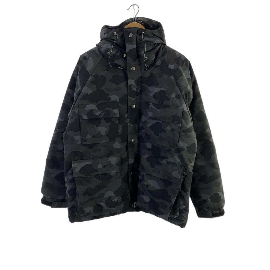 A BATHING APE カモフラージュダウンジャケット M A BATHING APE ア