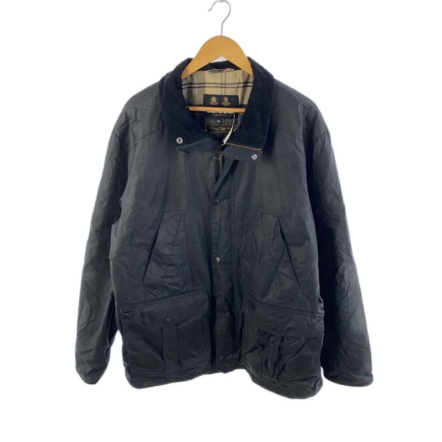 Barbour 黒 ジャケット XXL Barbour◇ジャケット/XXL/コットン/NVY/無地// : セカンドストリート