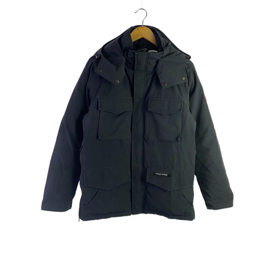 CANADA GOOSE◇ダウンジャケット/M/ポリエステル/BLK/無地/4078JM R