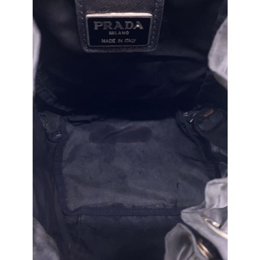 PRADA◇リュック/ナイロン/BLK/無地 : セカンドストリートYahoo!店