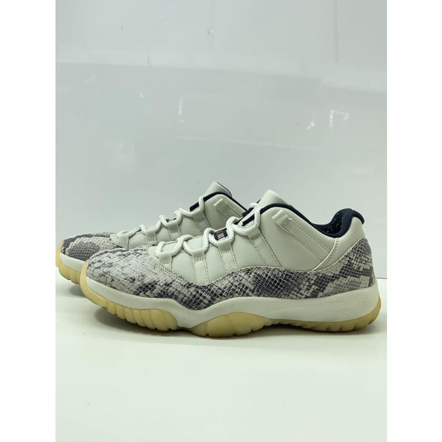 NIKE◇AIR JORDAN 11 RETRO LOW LE/エアジョーダンレトロロー/グレー 