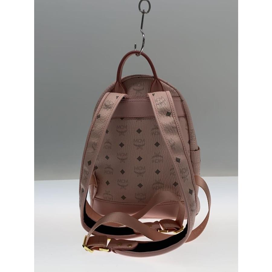 MCM◇リュック/レザー/PNK/無地/B0904// : セカンドストリートYahoo!店