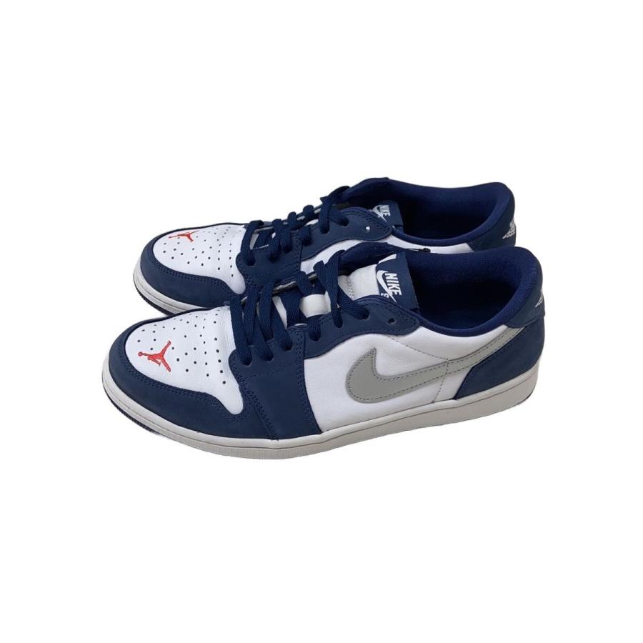 NIKE◇SB AIR JORDAN 1 LOW QS/エアジョーダンロー/ブルー/CJ7891-400