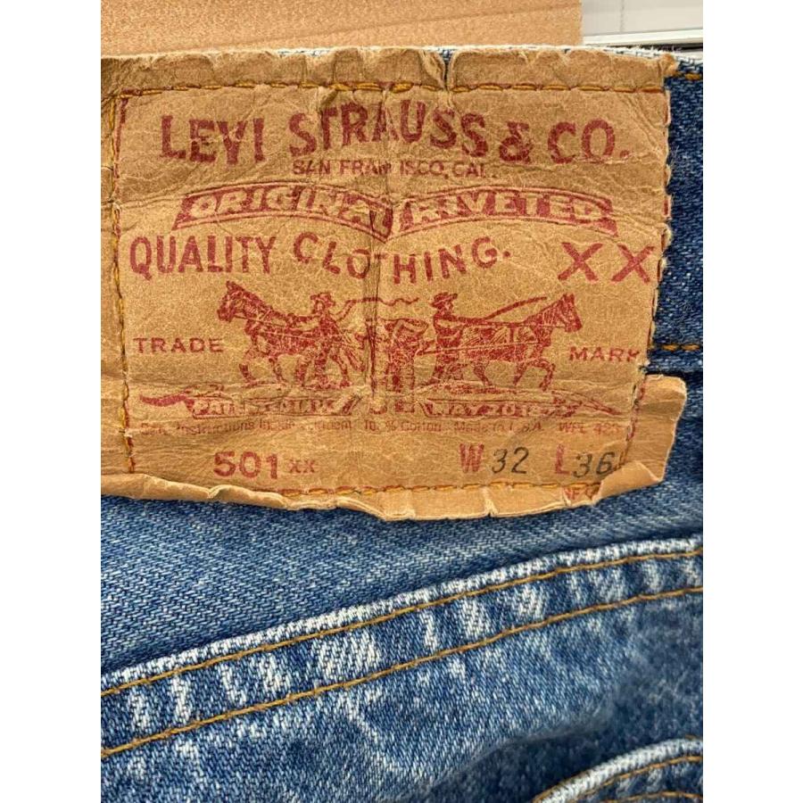 Levi's◇USA製/ボタン裏555/バレンシア工場製/501xx/501-0001/W32L36