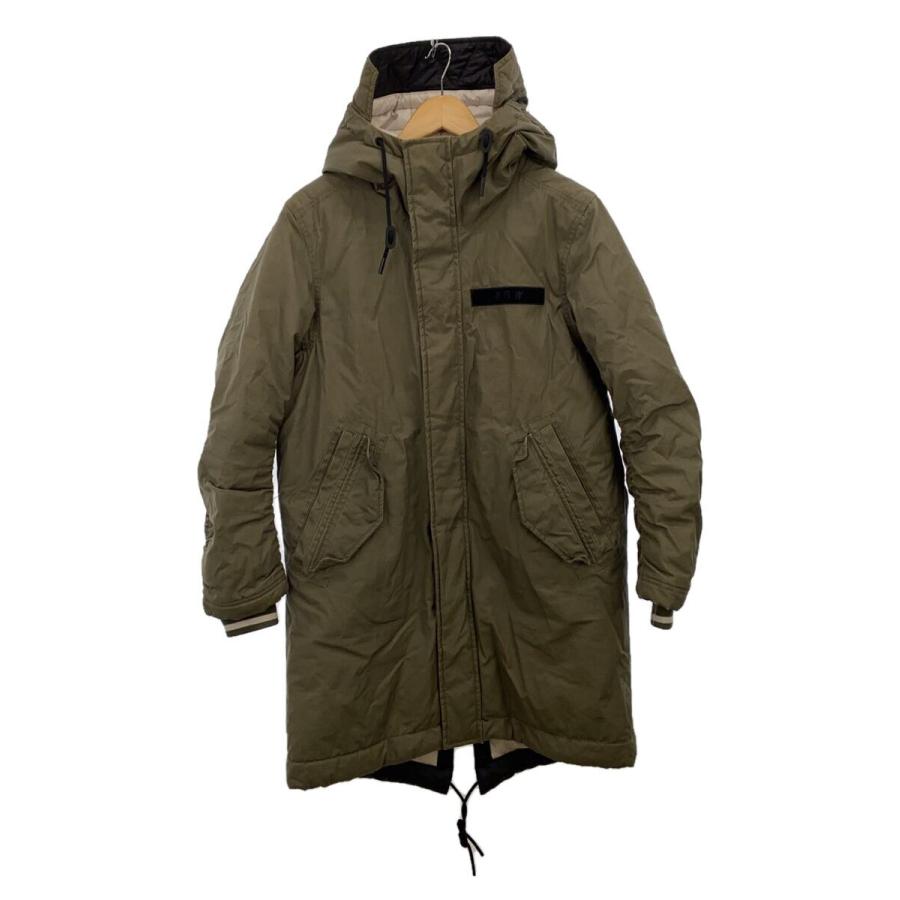 NIKE◇NSW SYNTHETIC FILL PARKA/ダウンジャケット/S/コットン/KHK
