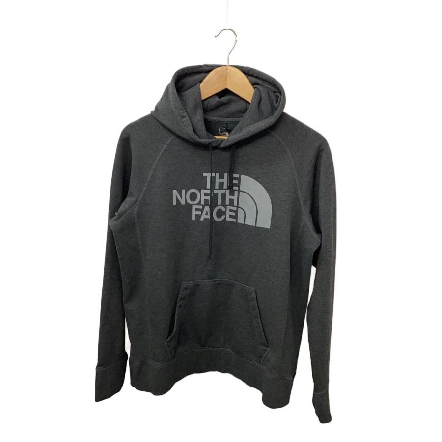 THE NORTH FACE◇ジップパーカー/L/ポリエステル/BLK/プリント