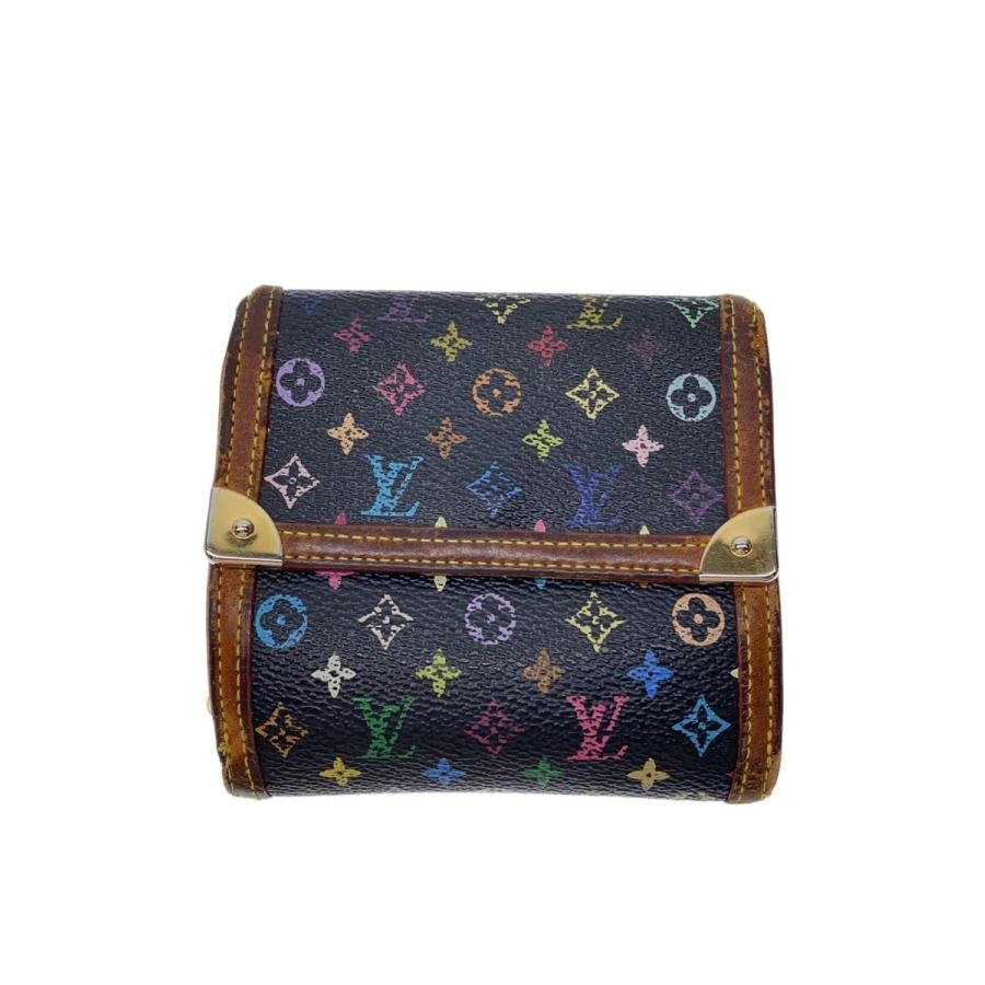 ルイヴィトン 財布 マルチカラー LOUIS VUITTON M92984 LOUIS VUITTON◇3つ折り財布/キャンバス/マルチカラー/レディース