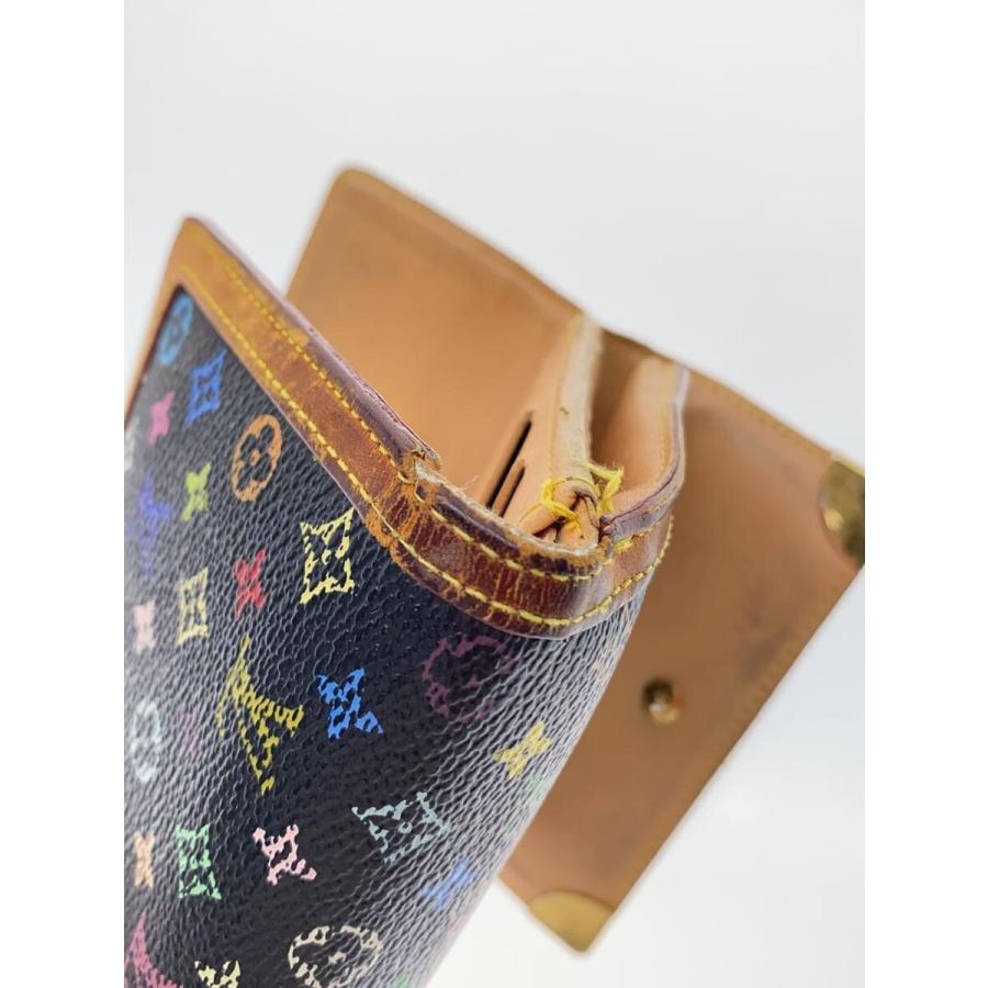 LOUIS VUITTON◇3つ折り財布/キャンバス/マルチカラー/レディース