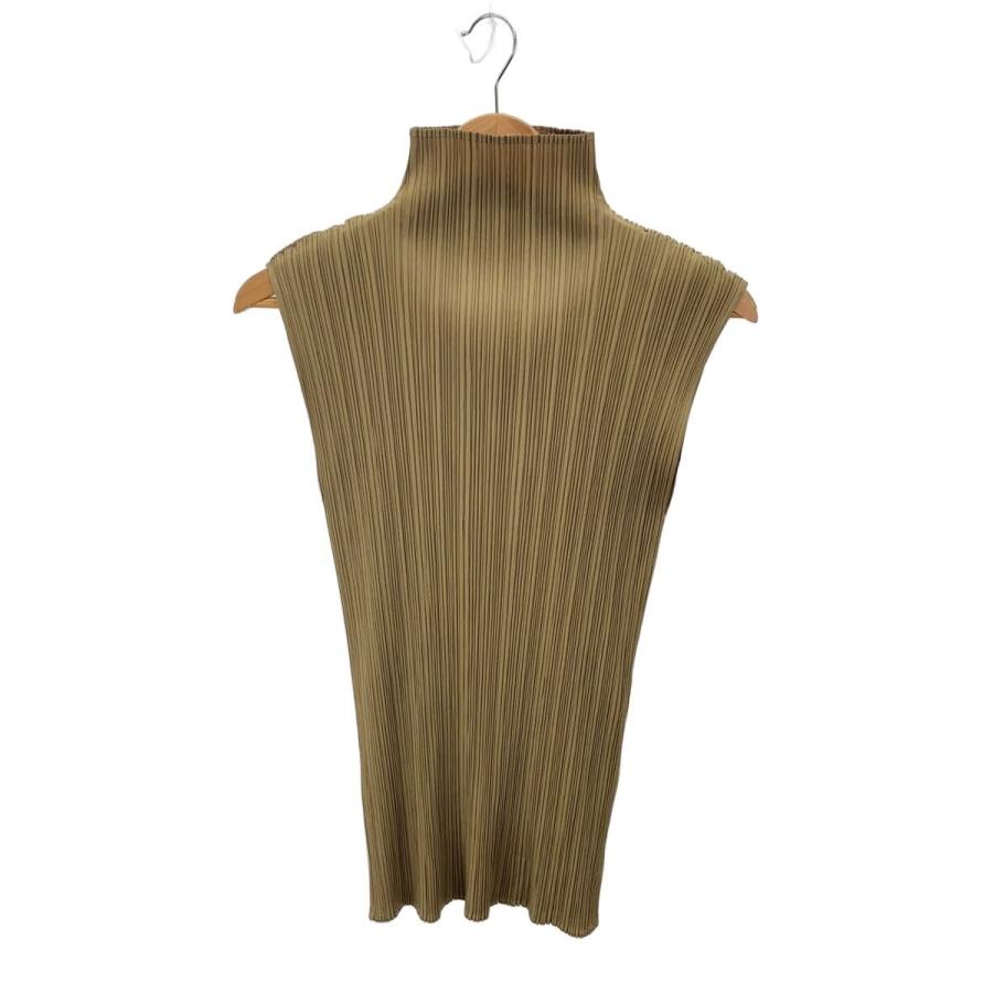 PLEATS PLEASE ISSEY MIYAKE ノースリーブ PLEATS PLEASE ISSEY MIYAKE◇ノースリーブブラウス/FREE/ポリエステル