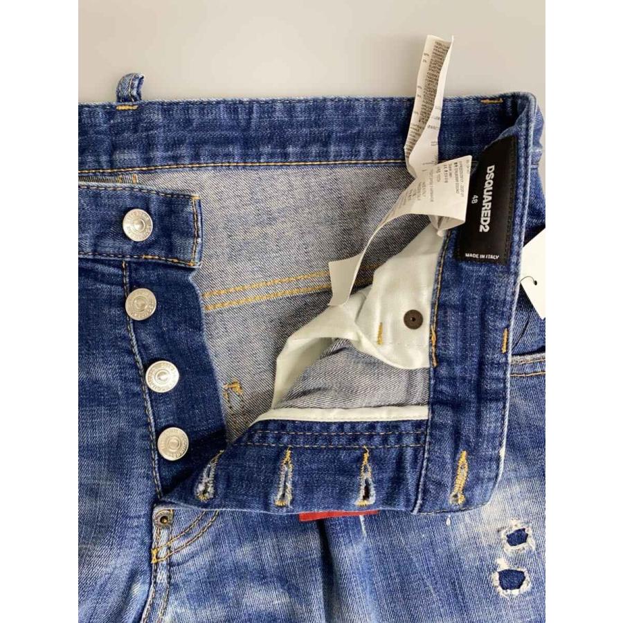 DSQUARED2◇スキニーパンツ/48/デニム/IDG/無地/s74lb0686 : セカンド