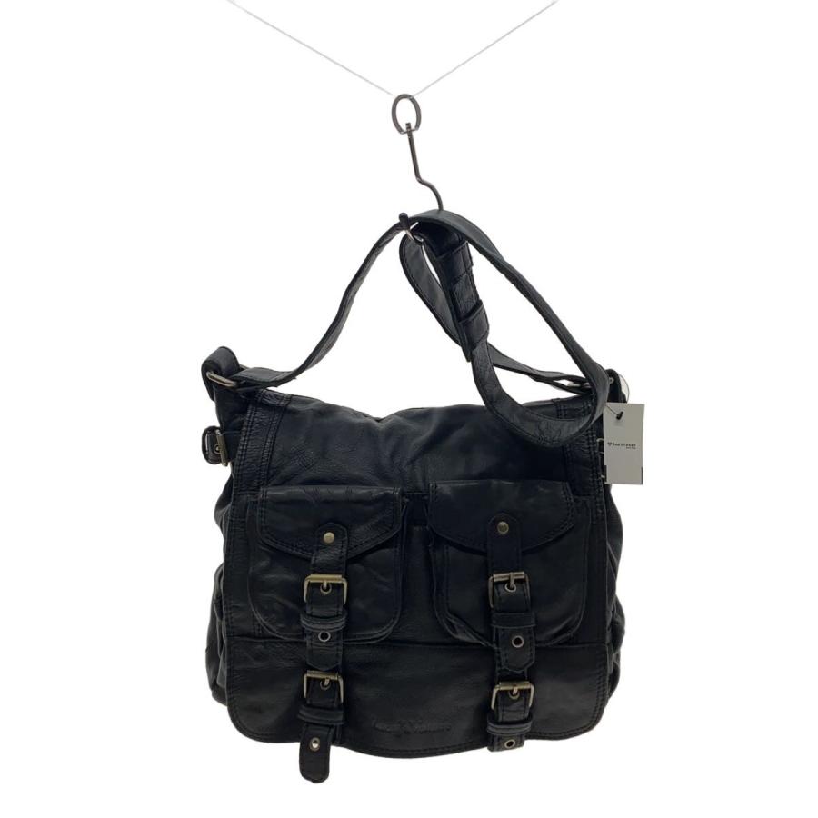 Zadig&Voltaire◇ショルダーバッグ/レザー/BLK/無地// : セカンド 
