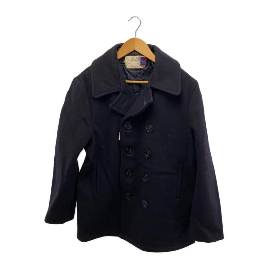 Schott◇ピーコート/--/--/NVY/無地 : セカンドストリートYahoo!店