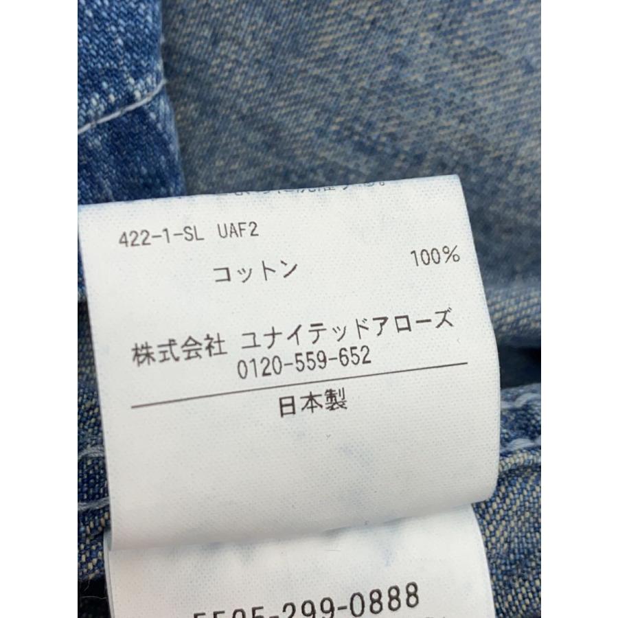 UNITED ARROWS & SONS◇カバーオール/L/コットン/BLU/無地/55252990888