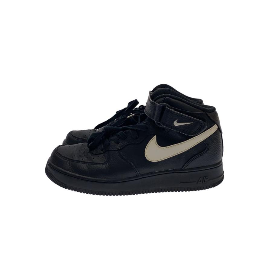 NIKE◇AIR FORCE 1 MID 07/エアフォースミッド/ブラック/315123-043