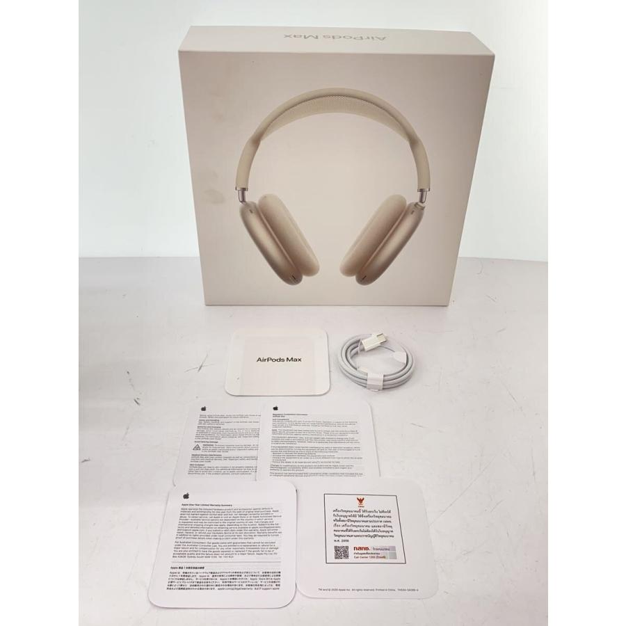 Apple◆ヘッドホン AirPods Max (USB-C) MWW53ZA/A [スターライト]//_7