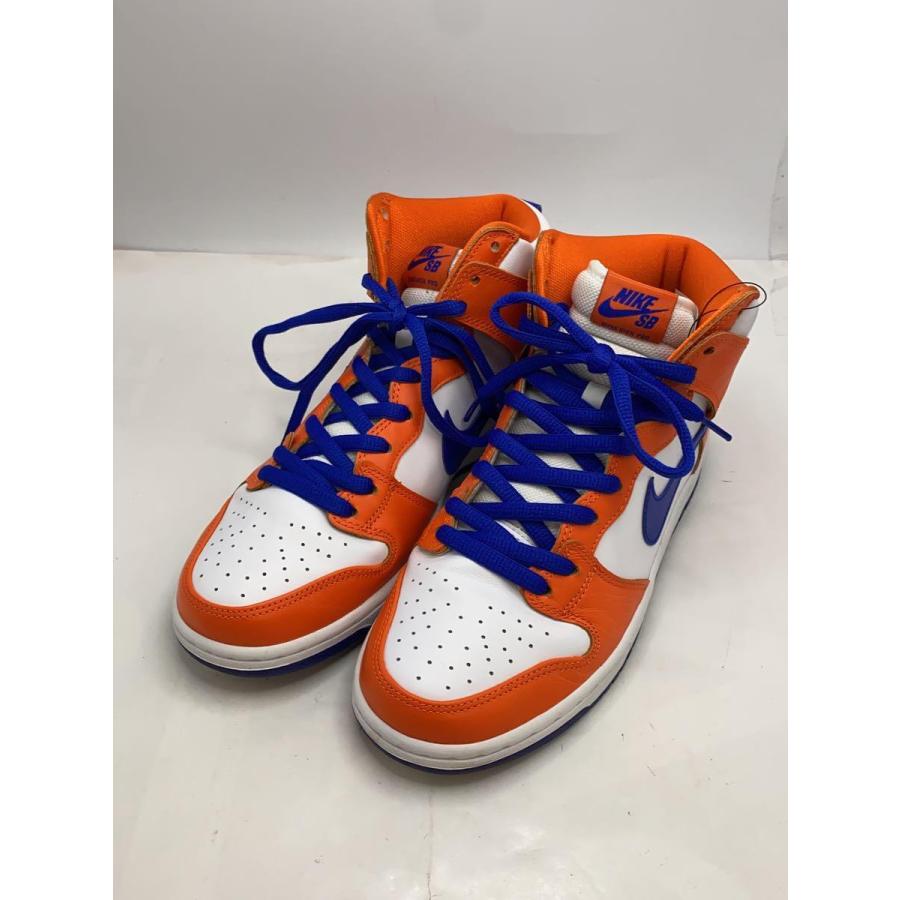 NIKE◆SB DUNK HIGH TRD QS/ダンクハイ/オレンジ/AH0471-841/27cm/ORN/レザー｜ssol-shopping｜02