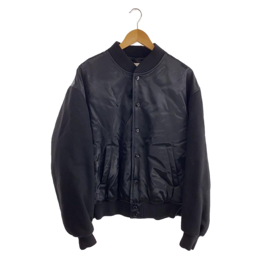 CELINE◇スタジャン/48/ナイロン/BLK/2W750048S/BOY DOLL テディ 