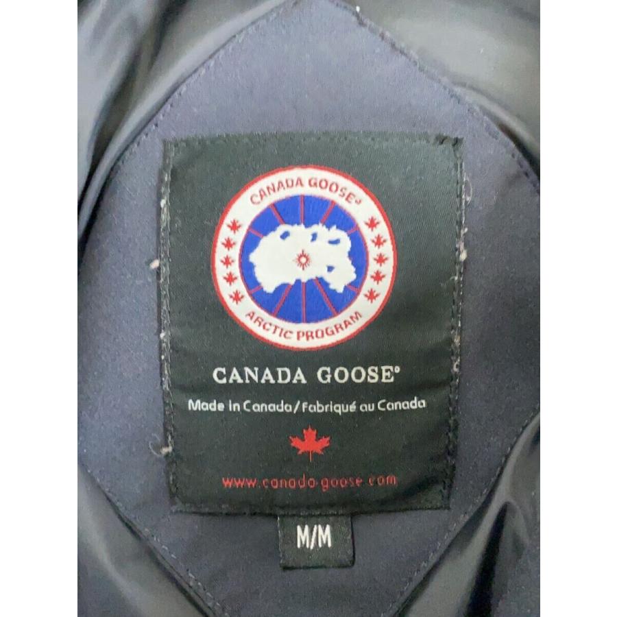 CANADA GOOSE◇ロングダウンジャケット/M/ポリエステル/NVY/2600JL