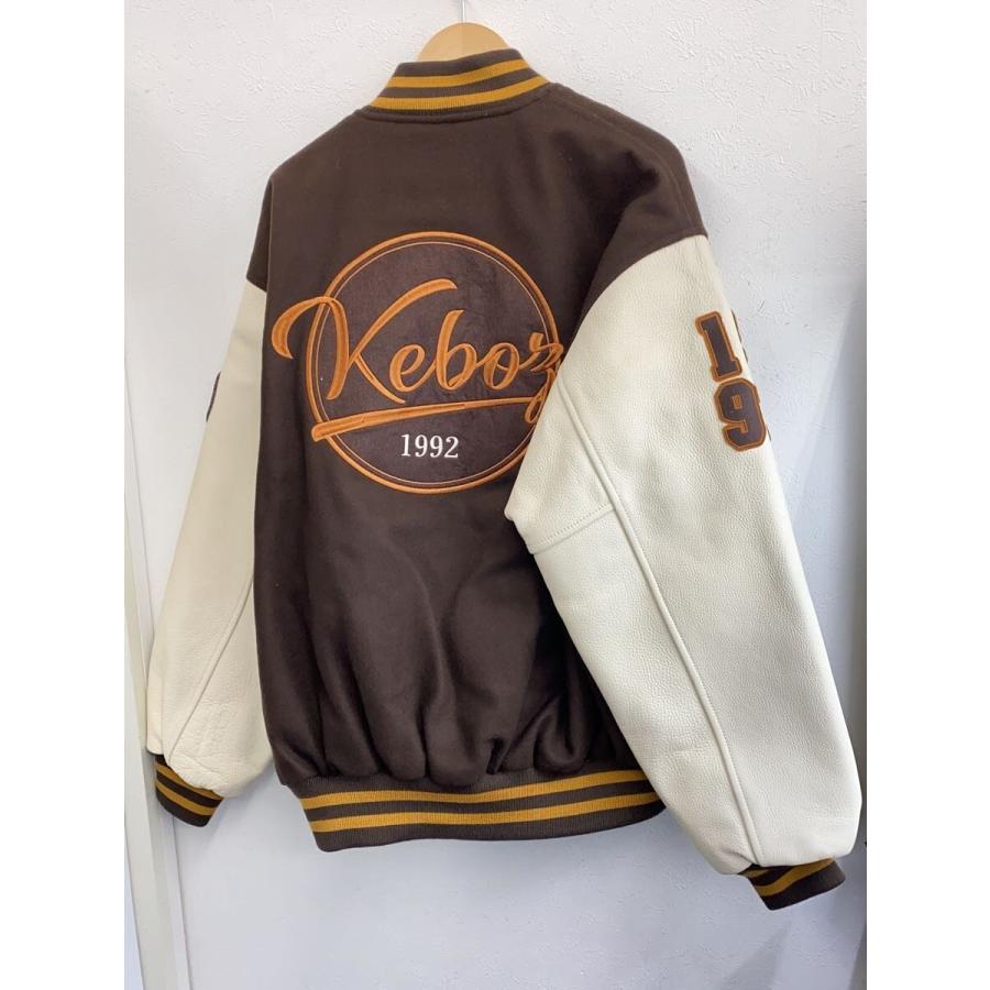 Keboz◇スタジャン/XL/ウール/BRW : セカンドストリートYahoo!店