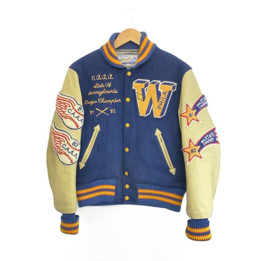 Destiny by WHITESVILLE　袖レザースタジャン　サイズL Destiny by WHITESVILLE 袖レザースタジャン サイズL - メルカリ