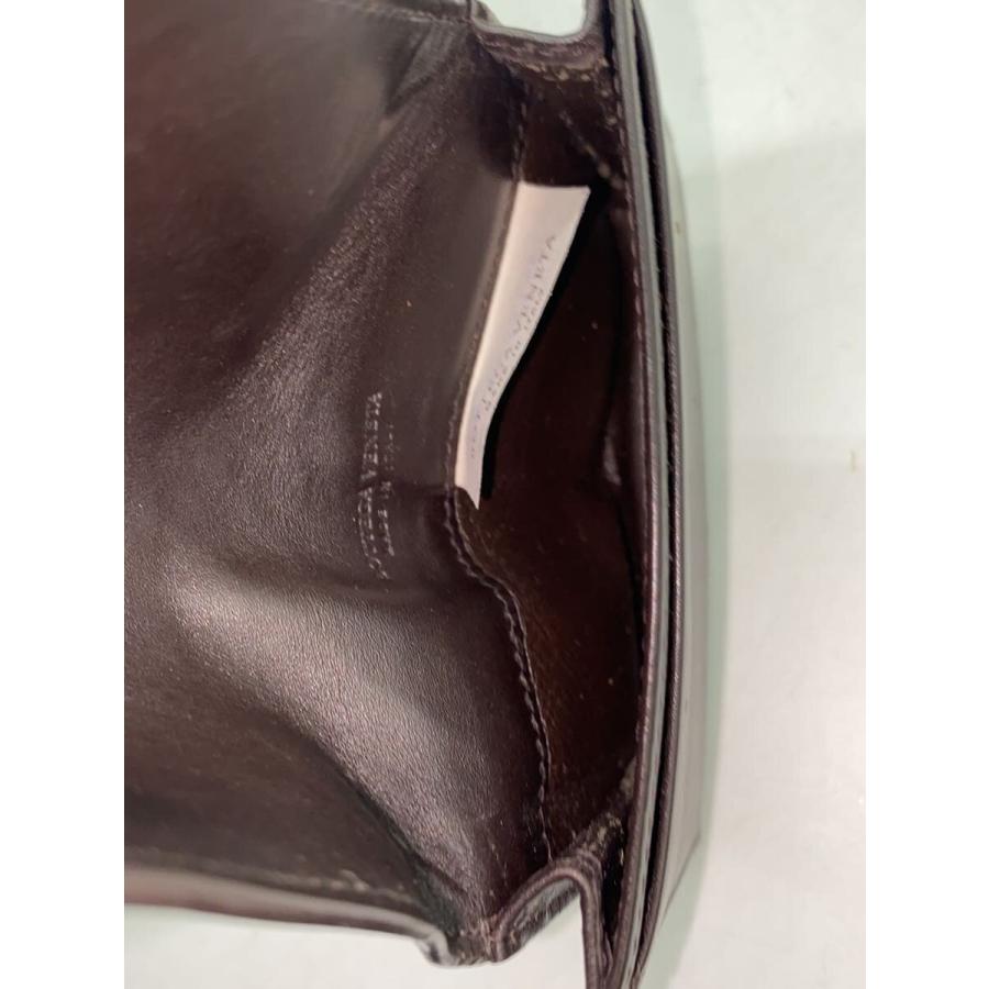 BOTTEGA VENETA◇カードケース/レザー/BRW/メンズ/174646/イントレ